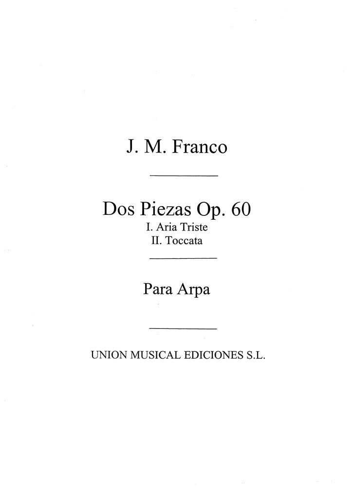 Dos Piezas Op.60